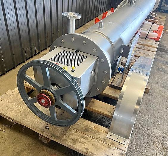 Used 16" DIA. x 10' L BEPEX SOLIDAIRE PADDLE DRYER - S/S - JKTD.