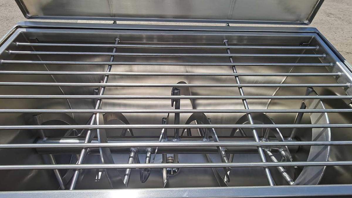 NEW 2.5 CU. FT. DOUBLE RIBBON BLENDER - S/S - 2 HP
