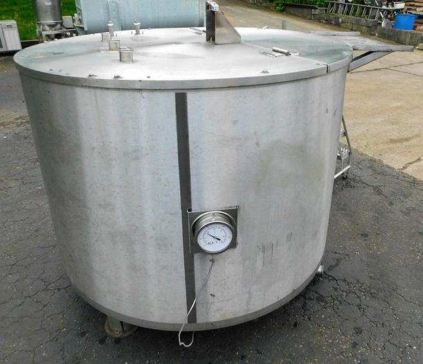 Used 500 GALLON MELTING TANK FOR FOOD PRODUCTS