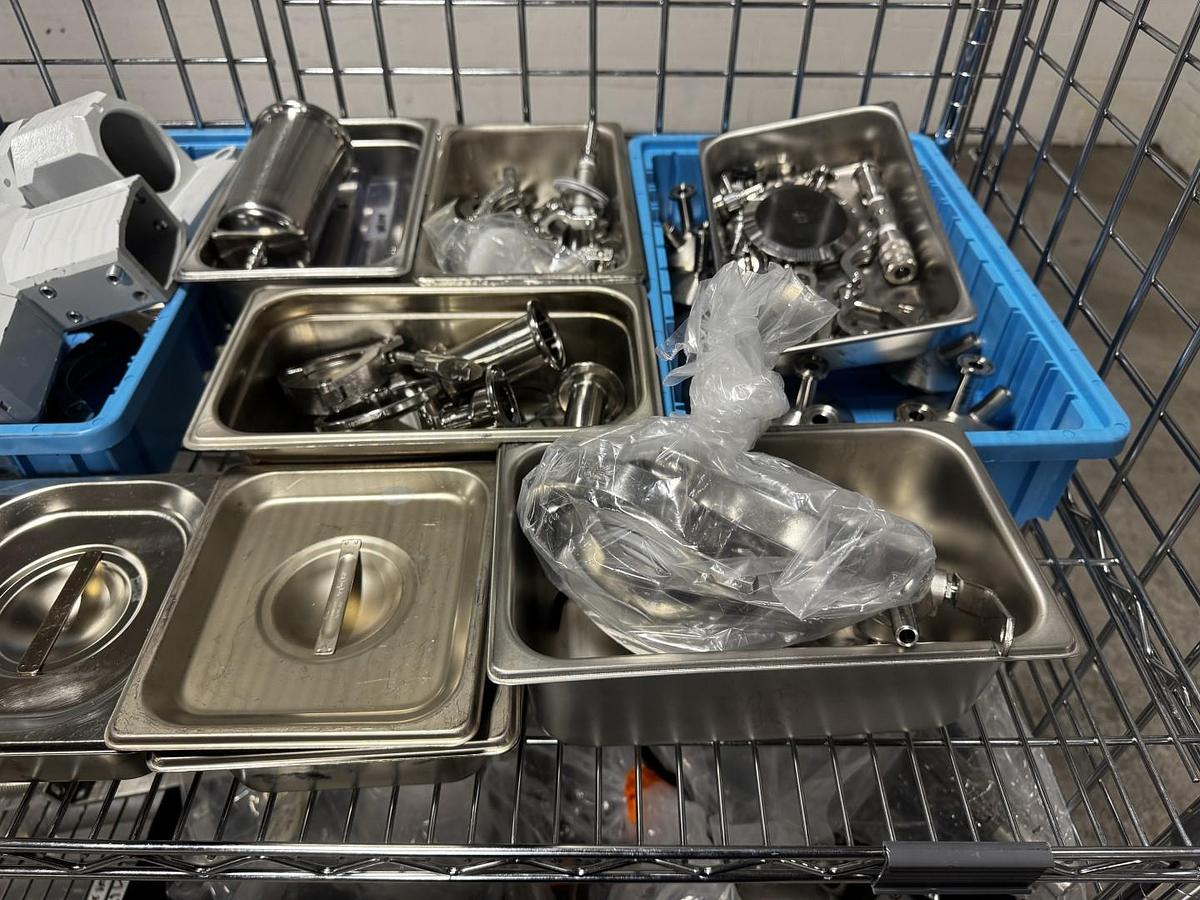 Used 2 GALLON ROSS PLANETARY DISPERSER WITH DISCHARGE RAM - 316L S/S - JACKETED