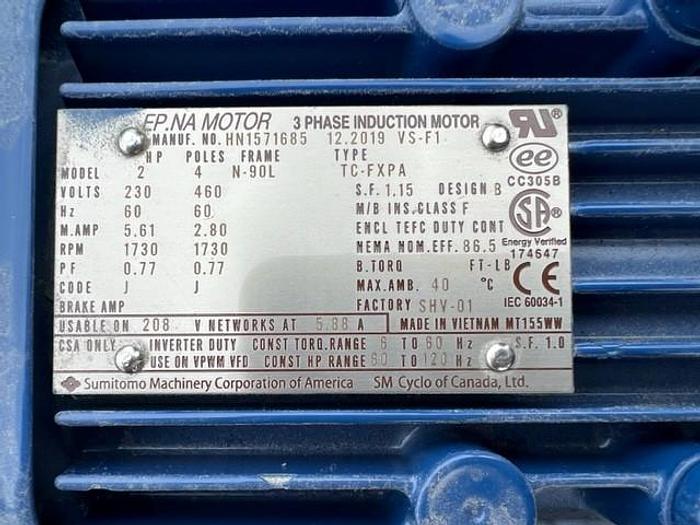 Used UNUSED - 125 CU. FT. BLENTECH RIBBON BLENDER/COOKER - 316 S/S - JACKETED