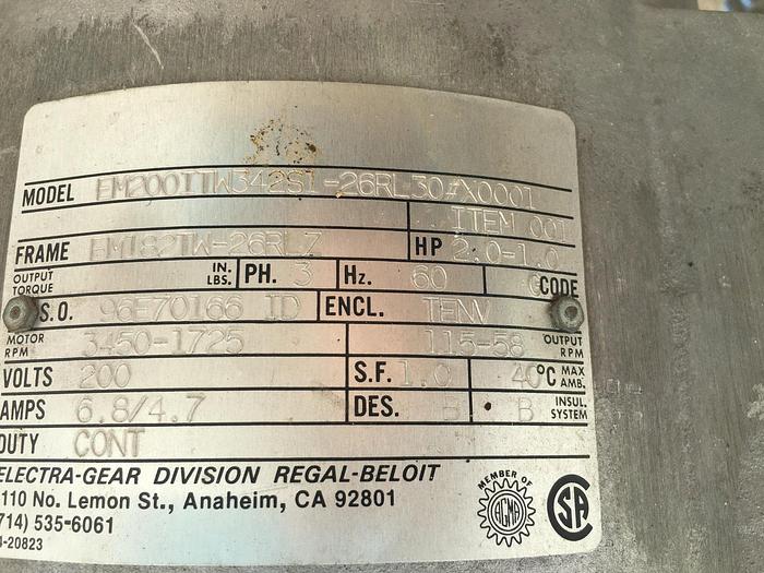 Used 60 GALLON GROEN TWIN ACTION AGITATED KETTLE - TILT TO POUR DISCHARGE - S/S - JACKETED