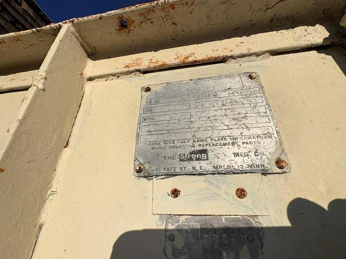 Used 50 CU. FT. STRONG SCOTT RIBBON BLENDER - S/S - 10 HP