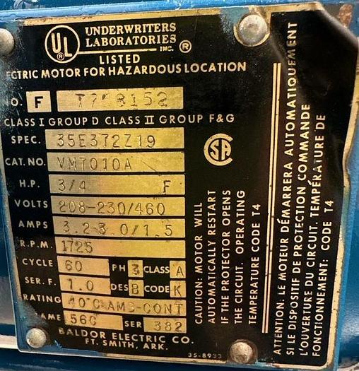 Used 5 CU.FT. PATTERSON KELLEY TWIN SHELL BLENDER S/S