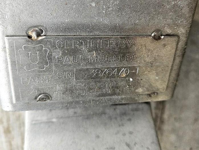 Used (2) - USED 1,000 GALLON CHEMINEER S/S JACKETED DISH BOTTOM MIX TANK MODEL - 2GTNS-2