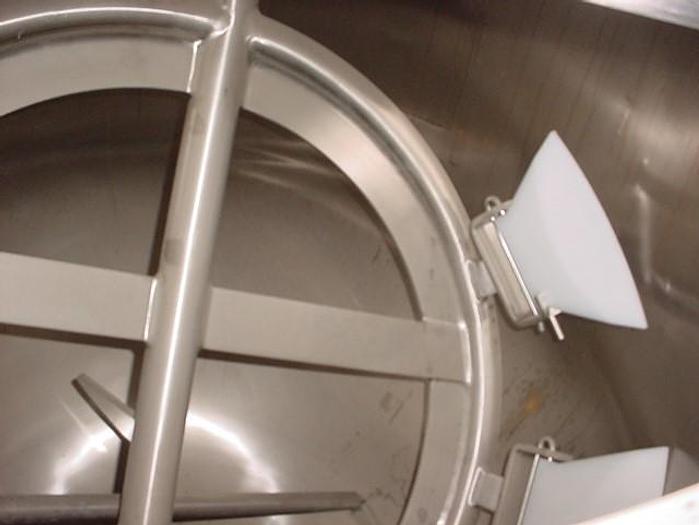 Used 200 GALLON LEE METAL S/S JACKETED KETTLE ANGLED SWEEP