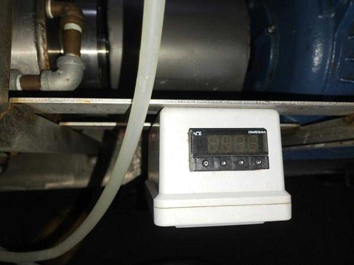 Used 30 HP HIGH SHEAR INLINE MIXER - SANITARY S/S