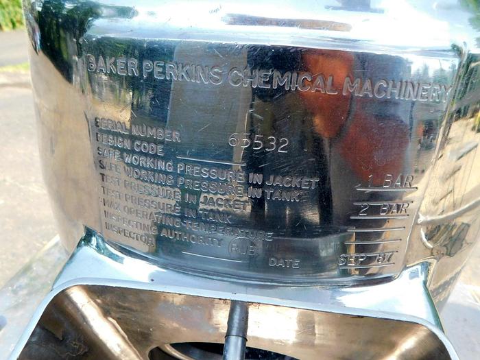 Used 24 LITER BAKER PERKINS GRANULATOR MIXER