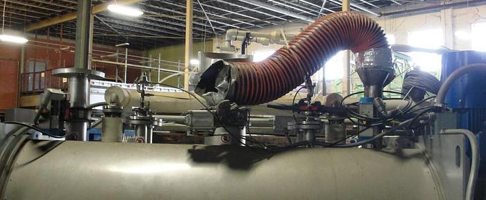 Used MIX S.R.L. 2400 LITER HORIZONTAL PLOW MIXER - S/S - JACKETED