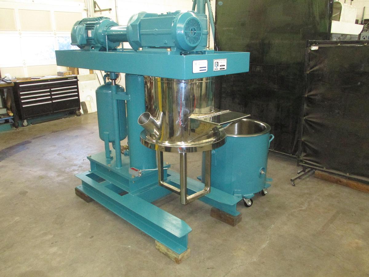 Refurbished 40 GALLON ROSS DOUBLE PLANETARY MIXER - S/S - NON-VACUUM - JACKETED