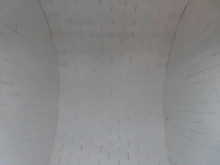 Used 5' x 42" LONG STEVECO PEBBLE MILL - ALUMINA BRICK LINED
