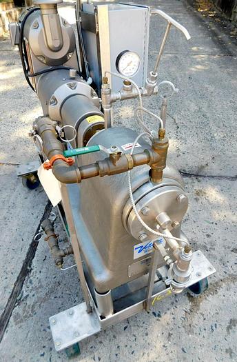 Used WAUKESHA CHERRY BURRELL LABORATORY SCRAPE SURFACE HEAT EXCHANGER BY VOTATOR - S/S