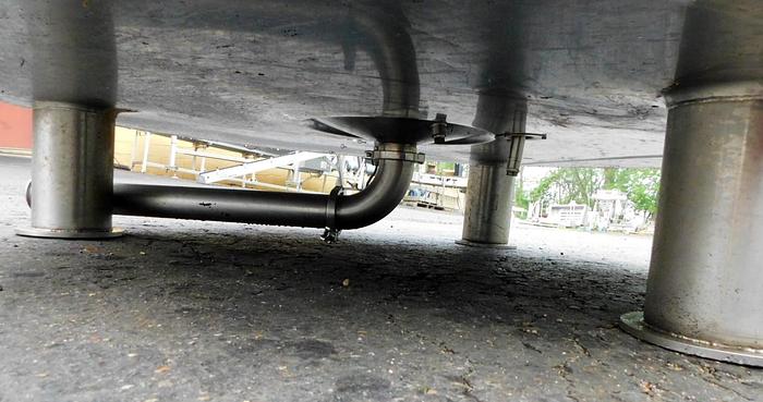 Used 500 GALLON MELTING TANK FOR FOOD PRODUCTS