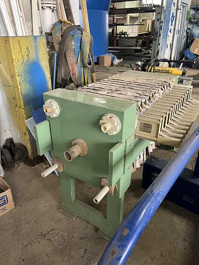 Used 2.5 CU. FT. HOESCH FILTER PRESS