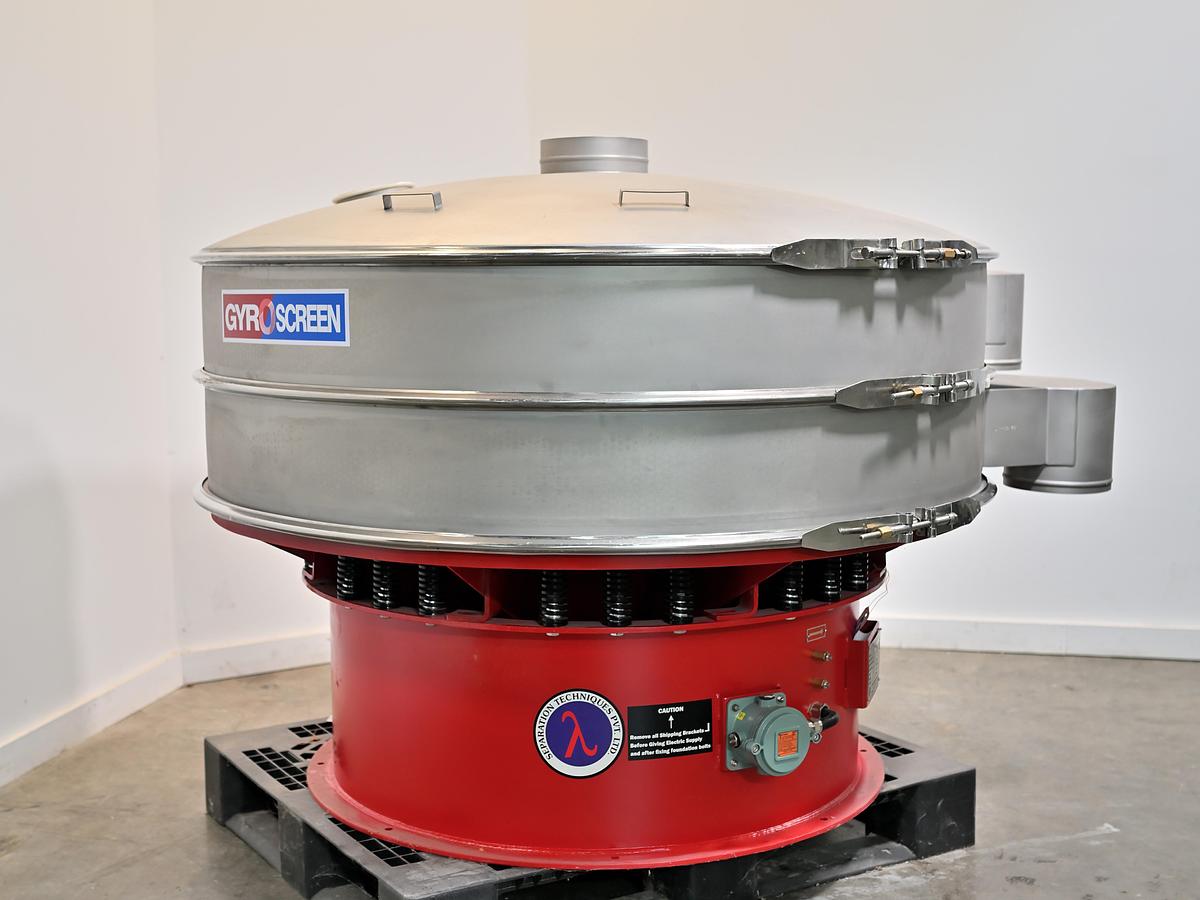 NEW 60" CIRCULAR SCREENER - S/S - 1 DECK (2 SPOUT)