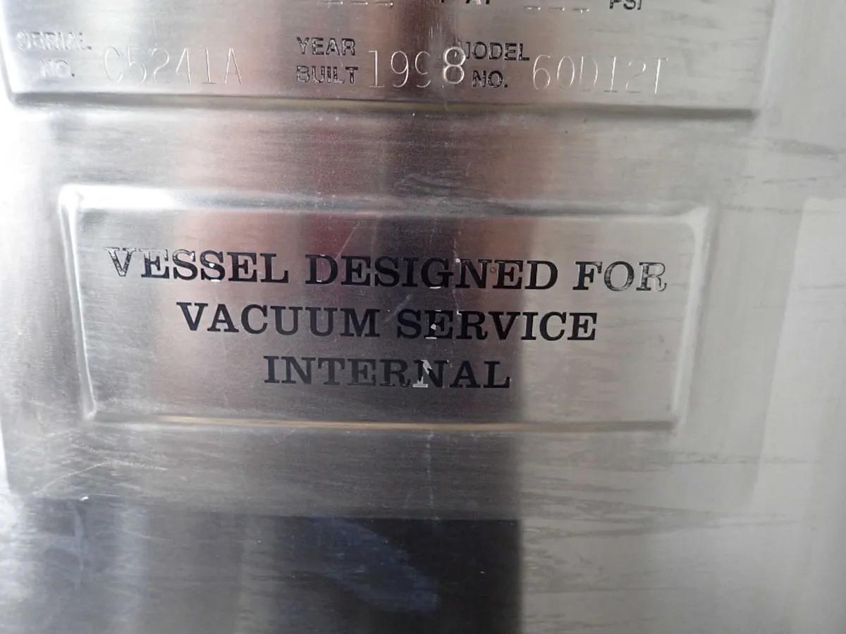 Used 60 GALLON LEE TRI-MIX TURBO SHEAR KETTLE – S/S – VACUUM – JACKETED