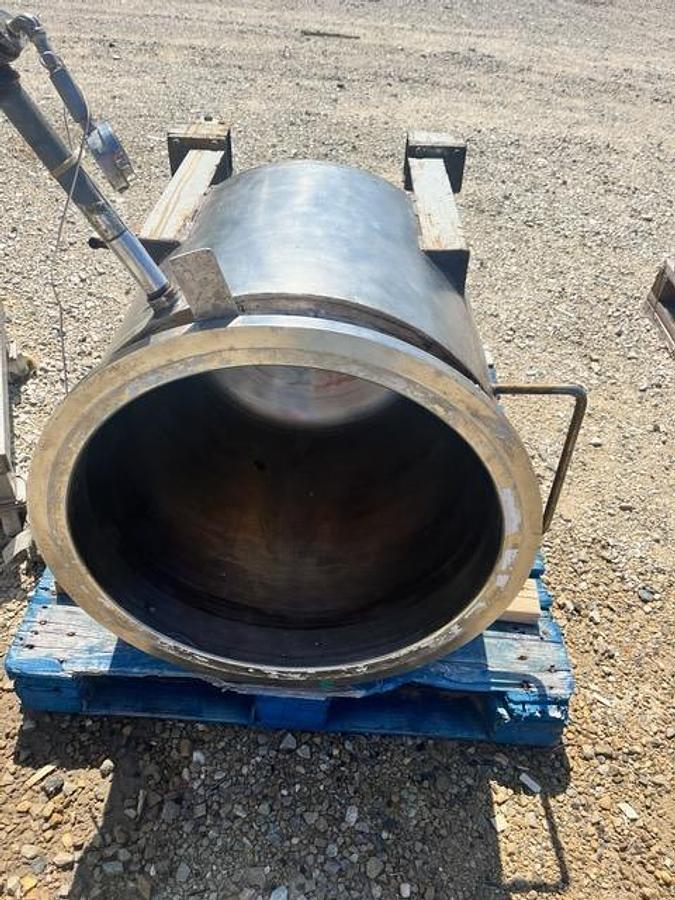 Used 40 GALLON MYERS DUAL SHAFT MIXER - VACUUM - JACKETED