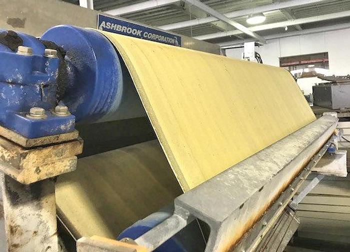 Used 120 GPM ASHBROOK KLAMPRESS WASTEWATER BELT PRESS - RECONDITIONED