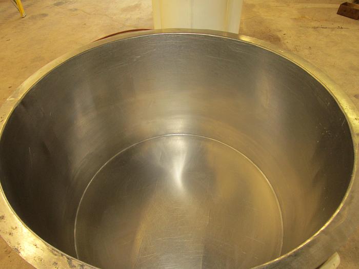 Used 75 GALLON ROSS DOUBLE PLANETARY MIXER - NON-VACUUM WITH (2) SINGLE WALL MIX CANS