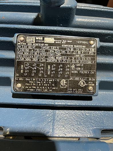 Used CORENCO M8E S/S ANGLED DISINTEGRATOR HAMMERMILL