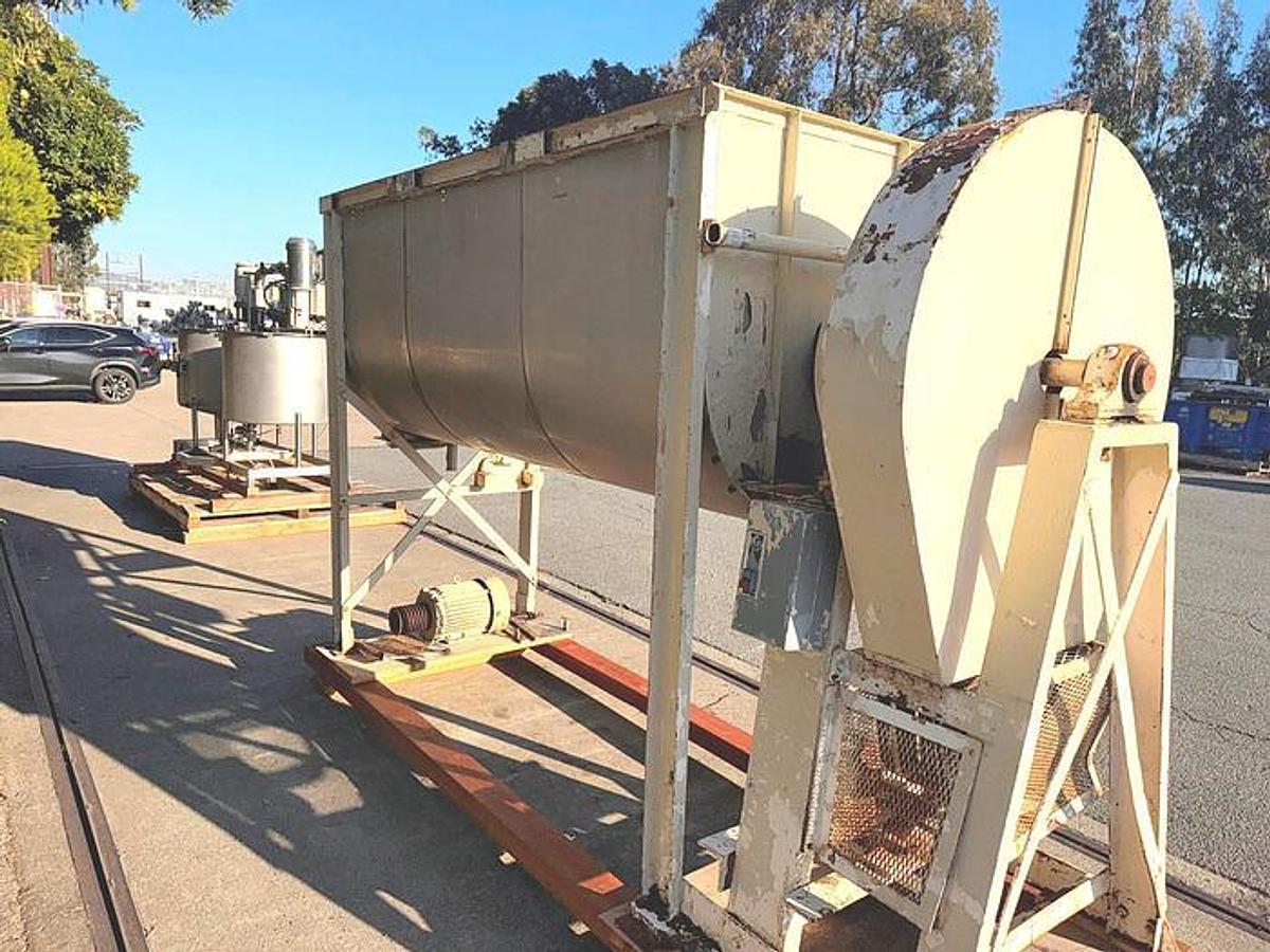 Used 50 CU. FT. STRONG SCOTT RIBBON BLENDER - S/S - 10 HP