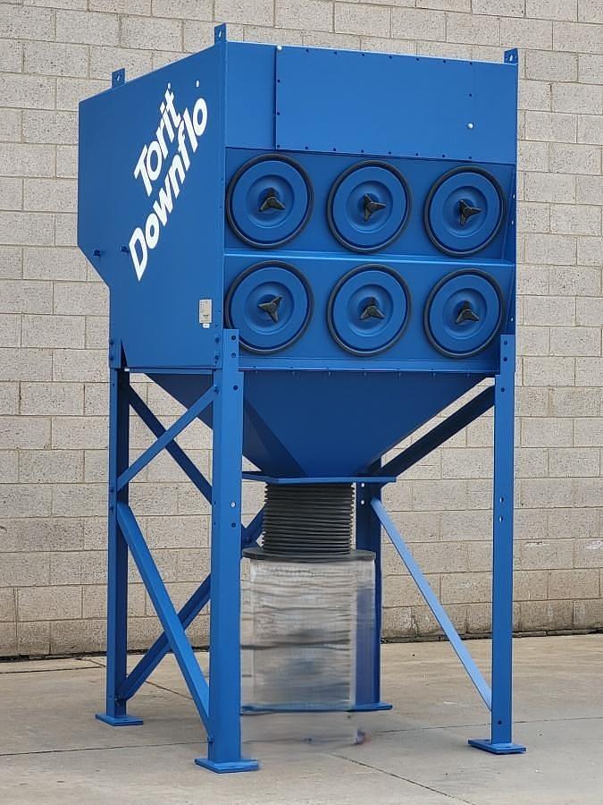Refurbished DONALDSON-TORIT MODEL DFT2-12 CARTRIDGE TYPE DUST COLLECTOR - 6,000 CFM - RECONDITIONED