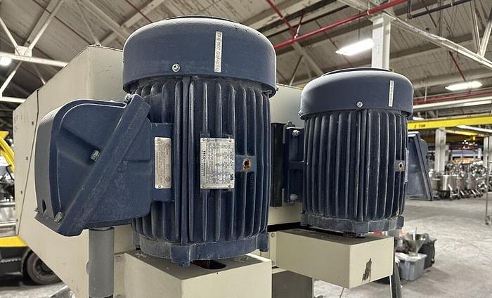 Used 40 GALLON ROSS TRIPLE SHAFT MIXER - S/S - VACUUM - JACKETED