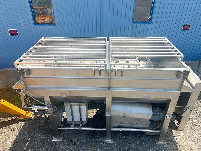 Used 150 CU. FT. RIETZ S/S DOUBLE RIBBON BLENDER