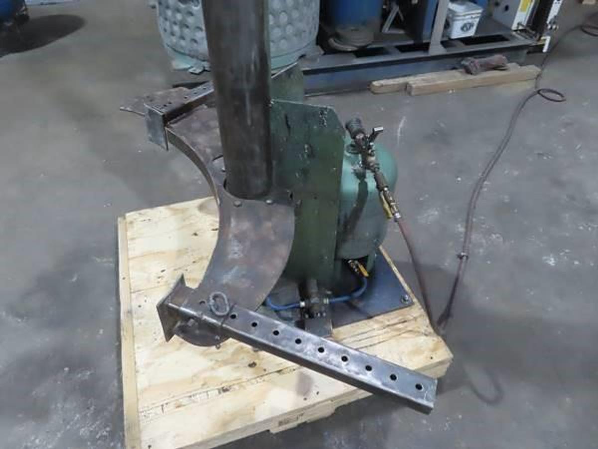 Used 20 HP SCHOLD HIGH SPEED DISPERSER - AIR/OIL LIFT