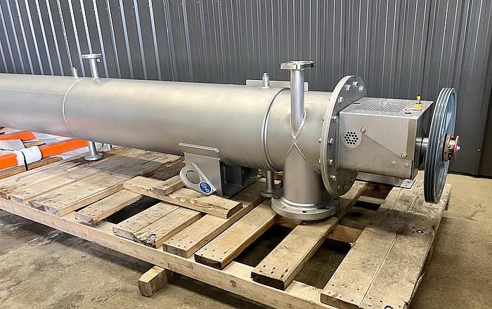 Used 16" DIA. x 10' L BEPEX SOLIDAIRE PADDLE DRYER - S/S - JKTD.