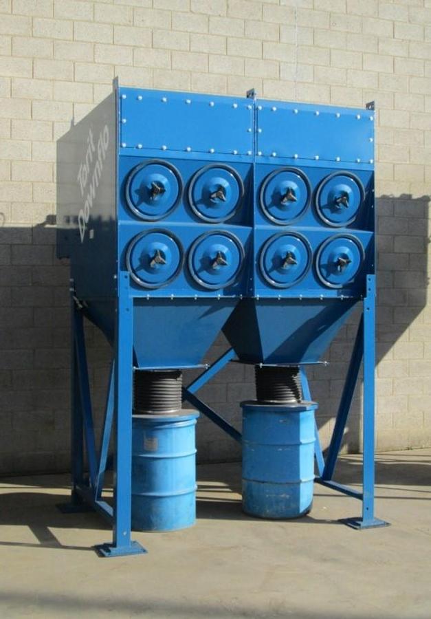 Refurbished DONALDSON-TORIT MODEL 2DF16 CARTRIDGE TYPE DUST COLLECTOR - 8,000 CFM - RECONDITIONED