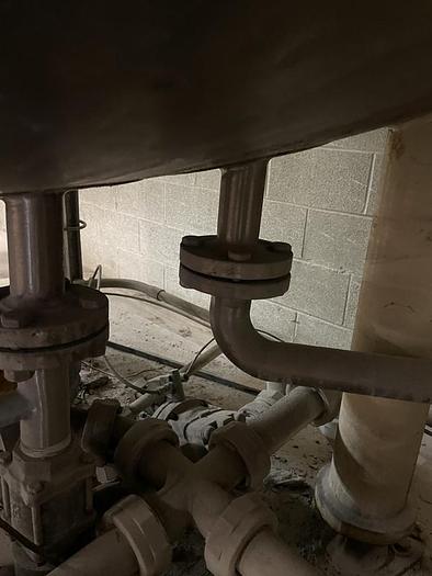 Used 330 GALLON ROSS TRIPLE SHAFT VACUUM DISPERSER - S/S - VACUUM - JACKETED