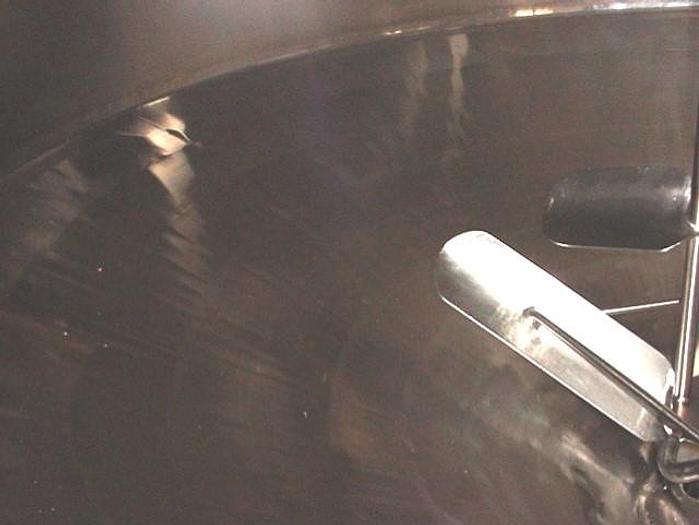 Used 400 GALLON CHESTER JENSEN DUAL MOTION JACKETED SWEEP KETTLE