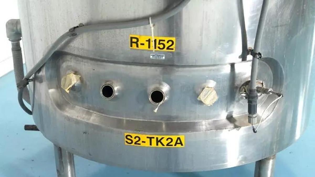 Used 3000 LITER (792 GALLON) DCI REACTOR / FERMENTER - S/S