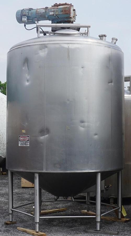 Refurbished 2,000 GALLON CHERRY-BURRELL DOME TOP PROCESSOR - S/S