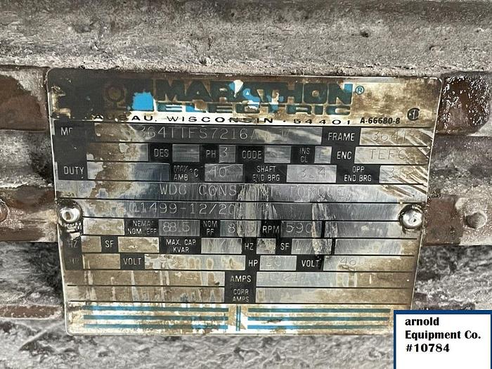 Used 100 GALLON ROSS DOUBLE PLANETARY MIXER - MODEL HDM-100 - S/S - VAC - JKTD.