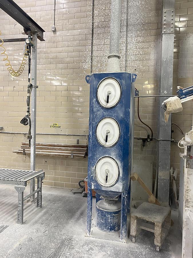 Used DONALDSON-TORIT MODEL DFO-3-3 OVAL CARTRIDGE TYPE DUST COLLECTOR