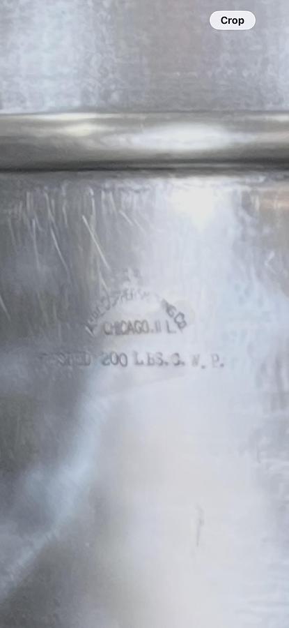 Used 150 GALLON GROEN KETTLE - T-316 S/S - 100 PSI JACKET - WITH NEW AGITATION OPTIONS