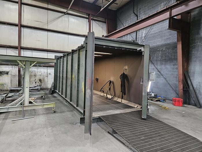 Used W.H. KAY CLEMCO SHOT BLAST ROOM OVEN