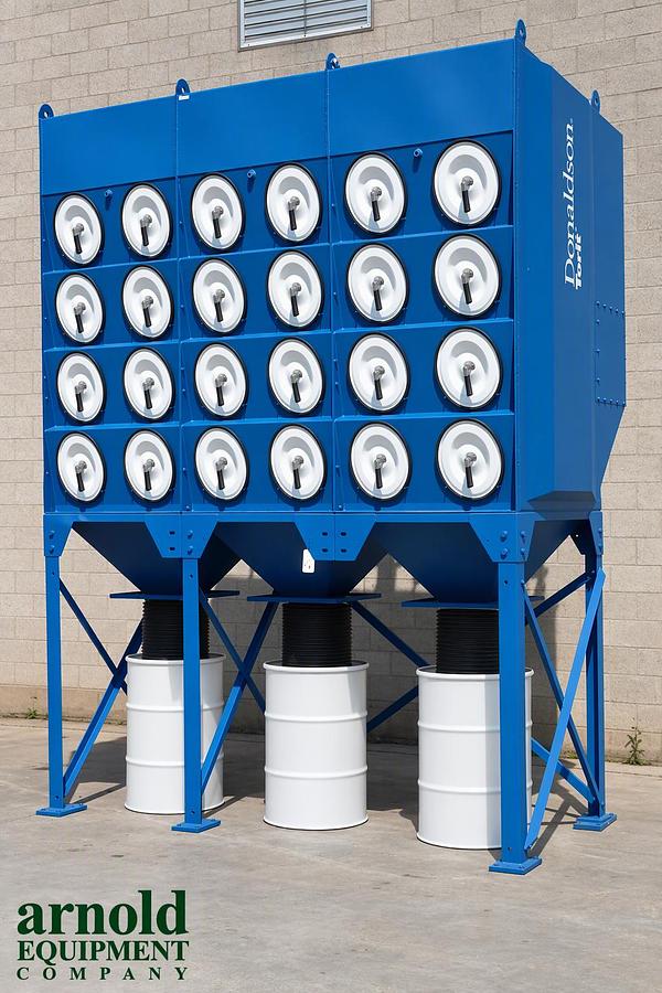 Refurbished DONALDSON-TORIT 30,000 CFM CARTRIDGE TYPE DUST COLLECTION SYSTEM - RECONDITIONED - MODEL DFO4-48