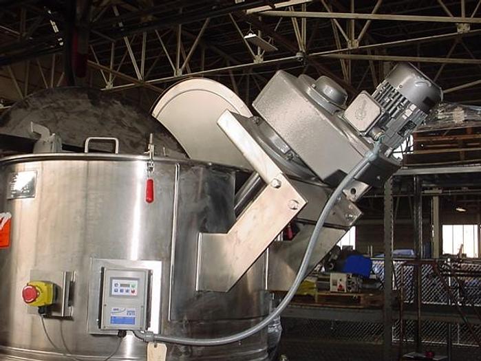 Used 200 GALLON LEE METAL S/S JACKETED KETTLE WITH AN ANGLED SWEEP AGITATOR