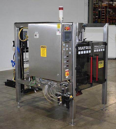 Used MATRIX PACKAGING VERTICAL FORM FILL & SEAL HIGH SPEED MACHINE