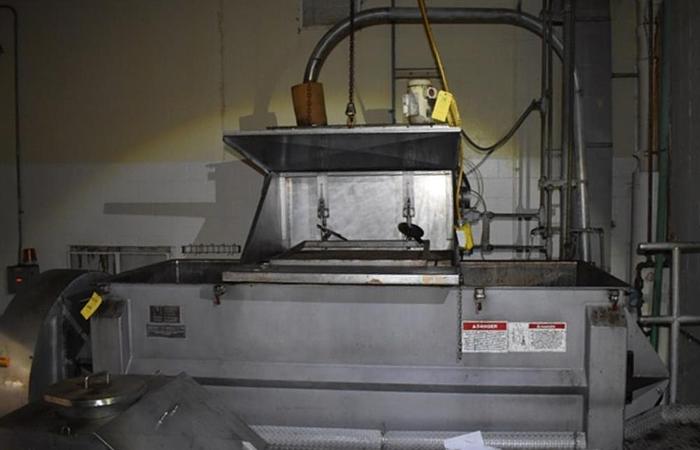 Used 120 CU. FT. AMERICAN PROCESS DOUBLE RIBBON BLENDER - S/S - 100 HP