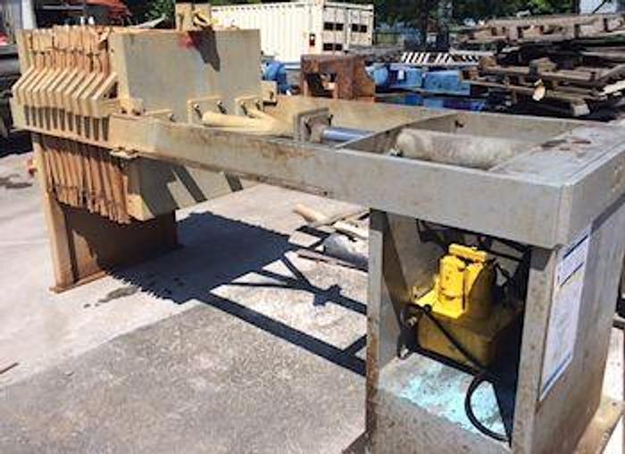 Used 5.5-10 CU. FT. USED FILTER PRESS