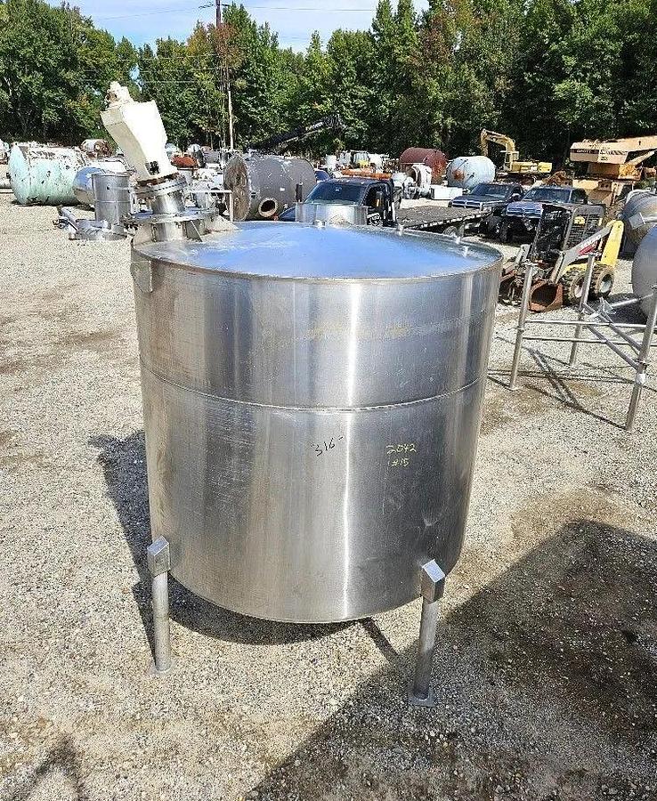 Used 1,500 GALLON MIX TANKS - S/S (2)