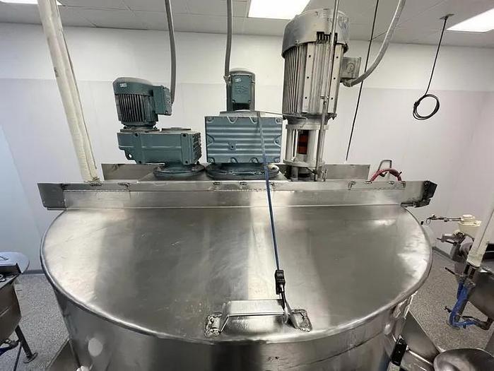 Used 600 GALLON LEE TRIPLE MOTION KETTLE - 40 PSI JACKET