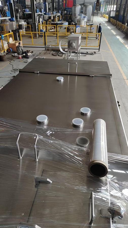 NEW 135 CU. FT. DOUBLE RIBBON BLENDER - S/S