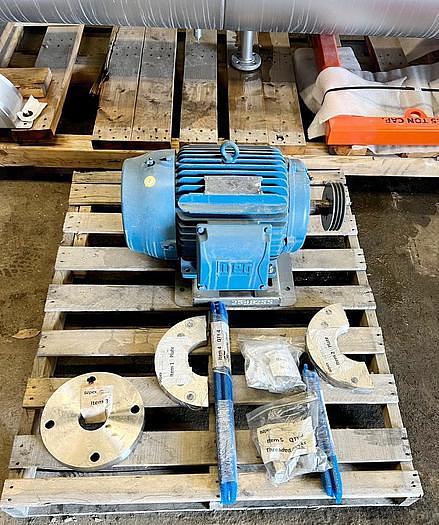 Used 16" DIA. x 10' L BEPEX SOLIDAIRE PADDLE DRYER - S/S - JKTD.