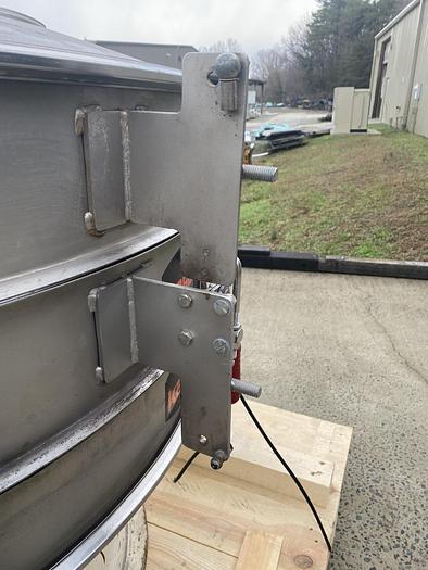 Used 48" KASON SCREENER - S/S - 2 DECK - 3 SPOUT - TOP COVER