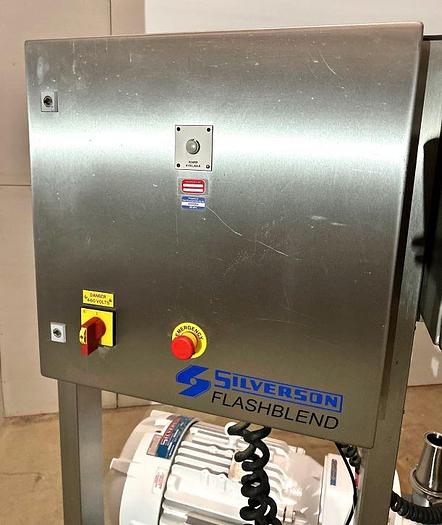 Used 30 HP SILVERSON HIGH SHEAR-FLASHBLEND-POWDER TO LIQUID MIXER